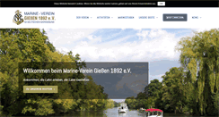Desktop Screenshot of marineverein-giessen.de